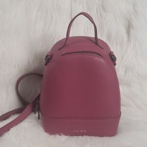 Pixie mood cora red bean mini backpack
